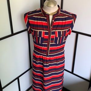 Speed Control New York Knee Length Dress Retro Chic Elastic Comfort Waist 2X